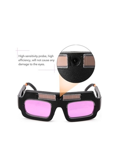 Trendooze Createtech Otomatik Kaynak Kararan Güvenlik Gözlüğü Qj - Enerjisi Anti Ultraviyole