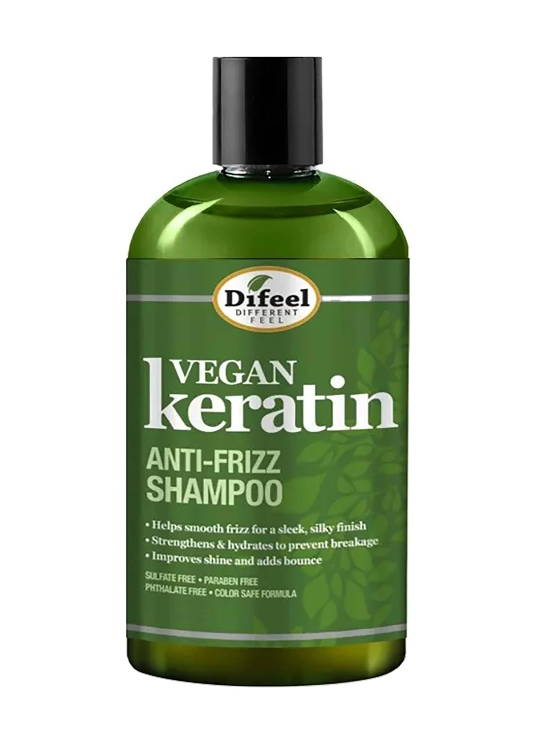 Difeel Vegan Keratin Kabarma Karşıtı Şampuan 354.9ml Tüm Saç Tipleri