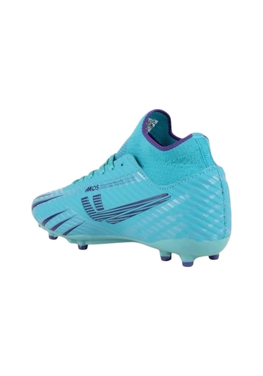 Boğazlı Krampon Çim Ve Halı Saha Futbol Ayakkabısı Turkuaz - Mor Turkuaz