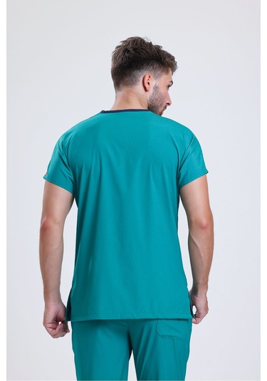 Likralı Üniforma Unisex Cerrahi Yeşil