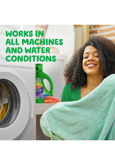 Gain +odor Defense Sıvı Çamaşır Deterjanı 107 Yıkama 4.55lt Diğer
