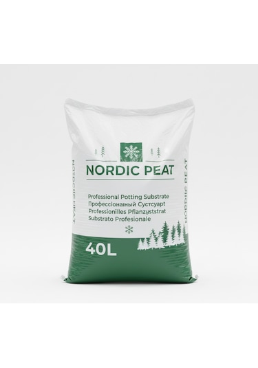 İthal Torf+organik Gübre+perlit Karışımı Nordic Peat 40 Litre İç&dıs Mekan Toprak 1