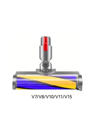 Honeybeeshop 1pc  V7 V8 V10 V11 V15 Vakum Temizleyici Zemin Nozulu Fırça Başlığı Gizli Tozları Aydınlatır Sert Zeminler İçin İdeal