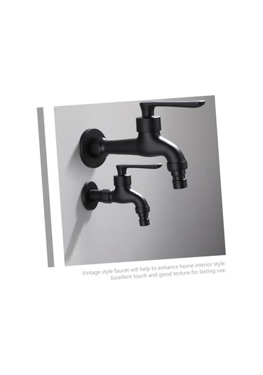 Musluk Duvara Monte Tek Kollu Musluk Yardımcı Lavabo Retro Mutfak Banyo Musluğu Antik