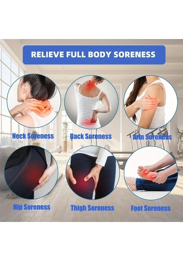 Willowhaven Yeşil S Şekilli Tetik Noktası Masaj Aleti Sırt Boyun Omuz Bacak Ayak Masajı Yeşil