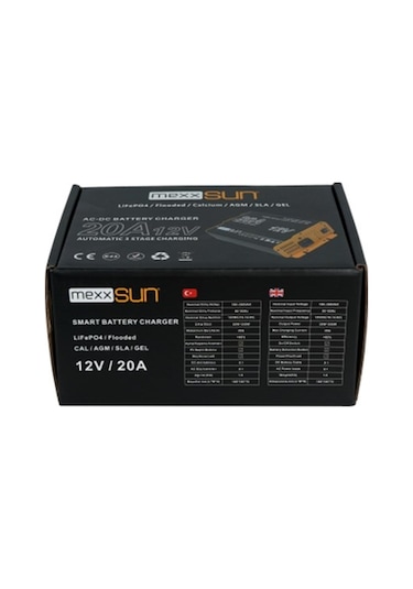 Mexxsun Ac/dc Akü Şarj Cihazı 12v 20a