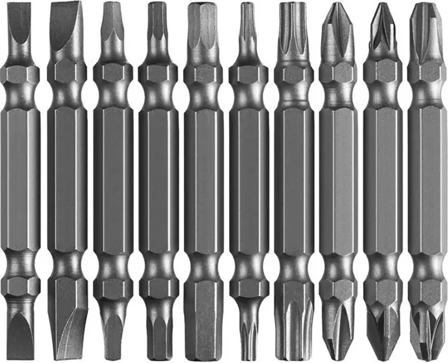 Zubr 10 Adet Mx-10 Vidalı Tornavida Ve Matkap Ucu İki Taraflı Bitler 211934997