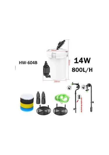 Sunsun Hw-604b Akvaryum Dış Filtre