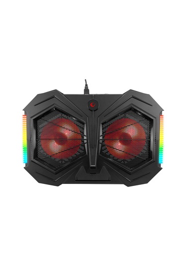 Rampage AD-RC11 Spider 15" - 17" RGB Çift Fanlı Yükseklik Ayarlı Notebook Soğutucu