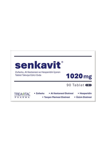 Senkavit Zufaotu, At Kestanesi, Hesperidin 90 Tablet