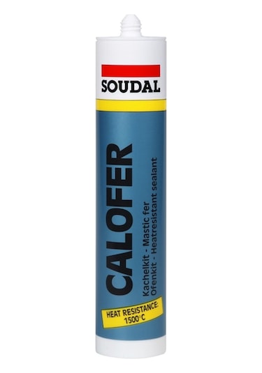 Soudal Calofer 1500 Derece Isıya Dayanıklı Mastik 300 Ml Çok Renkli