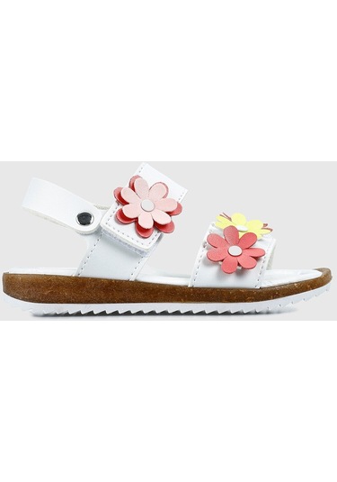 Wendy K-62 Kız Çocuk Günlük Sandalet Beyaz