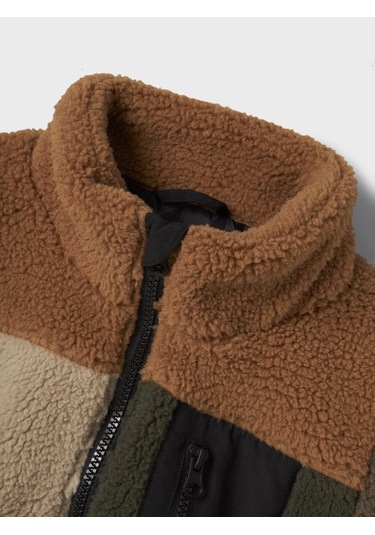 Name It Nmmmonico Teddy Unisex Çocuk Ceket 13243916 Çok Renkli