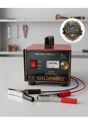 Profesyonel Akü Şarj Cihazı 12 Volt 40 Amper