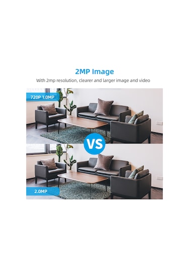 Vkemall 2mp Gece Görüşlü 1080p Cctv Güvenlik Kamerası - Ntsc Dvr Uyumlu, Abd/ Kanada/ Japonya/ Meksika İçin