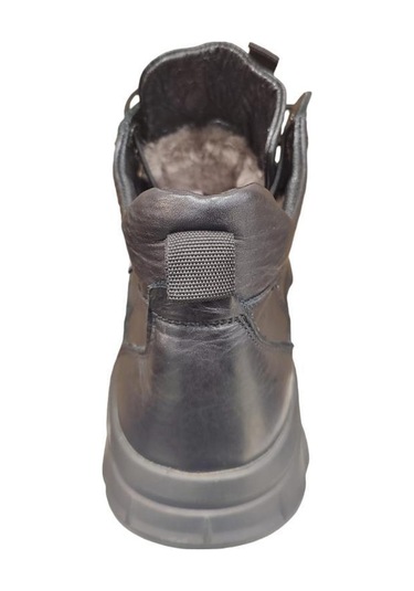 Scootland 16215-3 İçi Hakiki Kürk Bilek Boy Deri Erkek Bot Siyah Scootland 16215-3 İçi Hakiki Kürk Bilek Boy Deri Erkek Bot Siyah