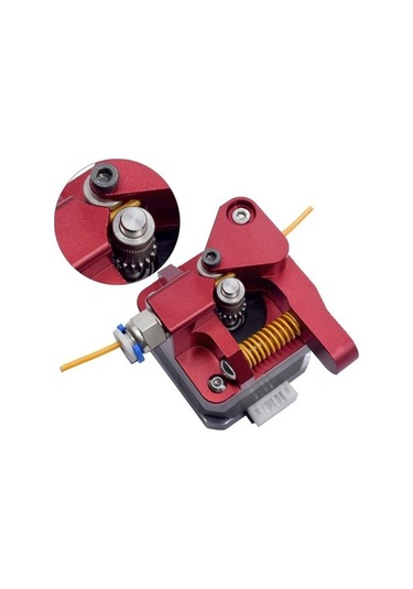 Flybuy Ender 3 V2 İçin Çift Dişli Ekstruder Yükseltme Motor Şaftı 20mm, Ender 3 Pro Cr10 Serisi 3d Yazıcı İle Uyumlu, Yeni Ç