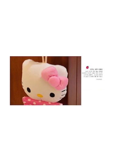 Pembe-satış Kawaii Hello Kıtty Ev Ve Banyo Doku Kutusu Kutu Konteyner Havlu Peçete Kağıtları Çanta Tutucu Kutusu Kasa Kılıfı Doku Kutusu