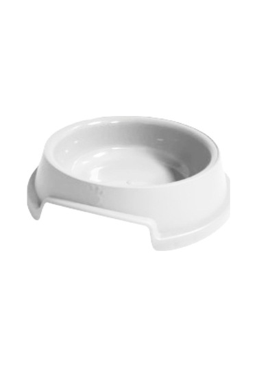 Pribor Kedi Köpek Mama Ve Su Kabı 300 Ml Beyaz