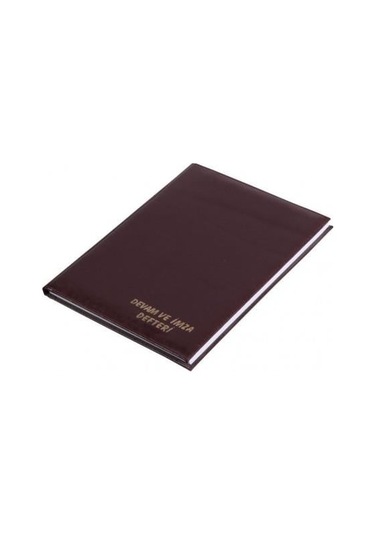 Devam Ve İmza Defteri S.deri Ciltli 100 Yaprak