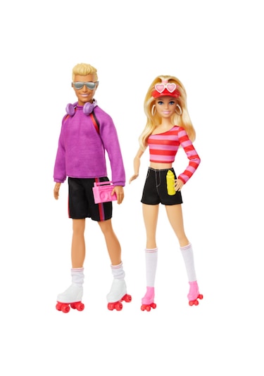 Barbie & Ken 65. Yıl 2'li Parti Bebekler HXK90
