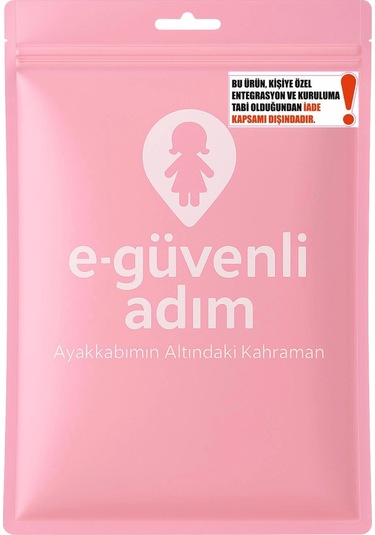 E-Güvenli Adım Airtag Uyumlu Akıllı Ayakkabı Tabanı