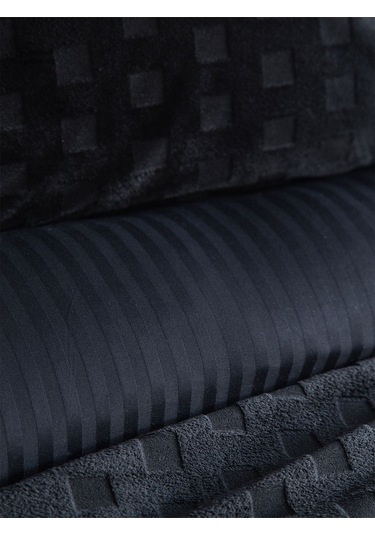 Bedline Uniq Touch Nevresim Takımı Çift Kişilik Times Siyah