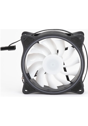Zauss ZB-400 Rainbow RGB 12 CM Kasa Fanı