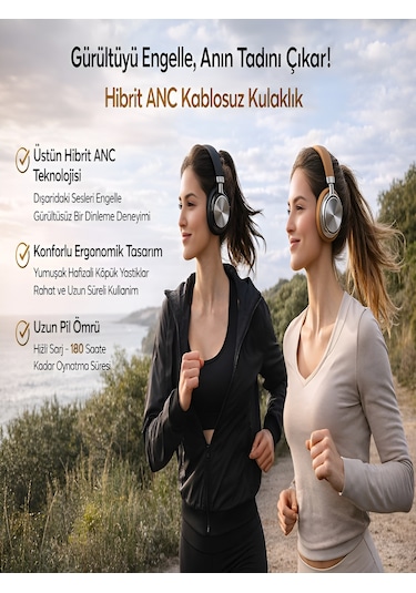 DeanB Modern Buds Bluetooth 6.0 Kulak Üstü Kulaklık
