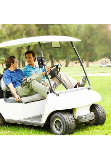 Ximistore9 Siyah Nilon Bluetooth Hoparlör Bağlama Kordonu - Golf Araç Ve Dış Mekan İçin Ayarlanabilir Manyetik Bantlı Tutucu