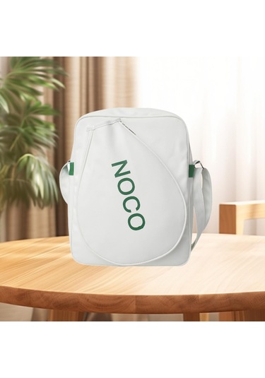 Suntek Tenis Çantası Raketi Badminton Pickleball Kürekleri Beyaz