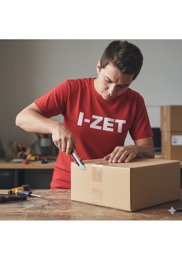 I-zet 18 Mm Profesyonel Maket Bıçağı 24 Adet