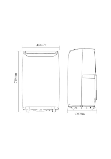 Good Home 9000 BTU Mobil Klima