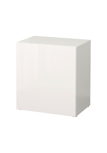 Raf Ünitesi, Parlak Cila-beyaz, 60x40x64 Cm, Selsvıken Beyaz