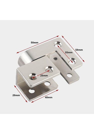 Homyl Tuvalet Bölme Menteşeleri Otel Banyo Alışveriş Merkezi 18mm İçin