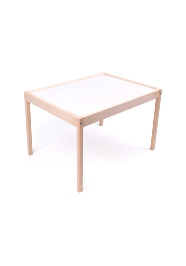 Montessori Çocuk Ahşap Etkinlik Masası Ahşap