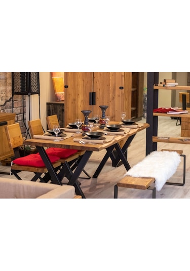 Ntconcept Ntconcept Masif Ağaç Loft Sandalye