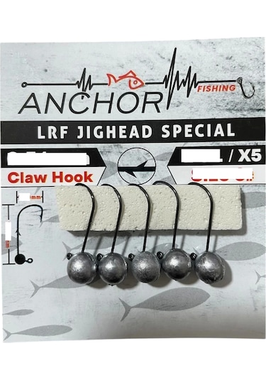 Anchor Special Lrf Jighead 2gr 5 Li Paket - Standart