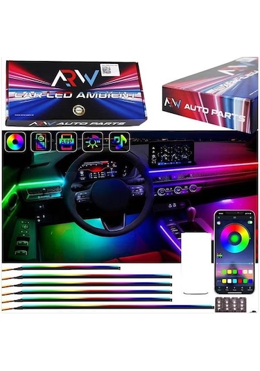 Mercedes 230 Araç İçi Ambiyans 210 Mod Full Fonksiyon