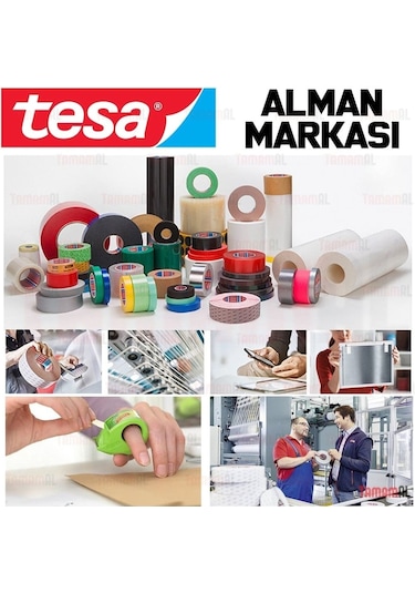 Tesa Power Duct Tape 25 50 Mm X 50 Metre Tamir Bandı