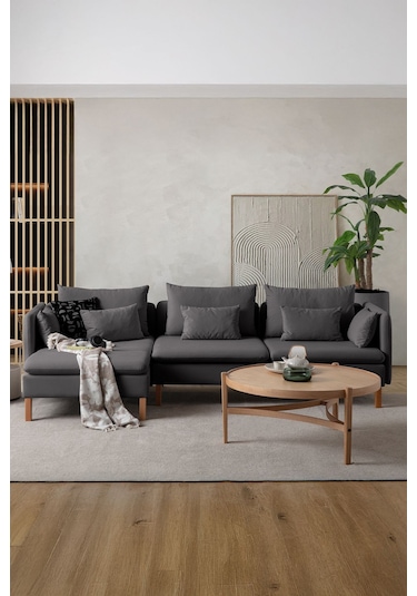 Flexy Köşe Koltuk Takımı Antrasit