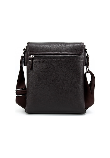 Postacı Hakiki Deri Büyük Boy Askılı Omuz Çanta Kangaroo K. 3122K