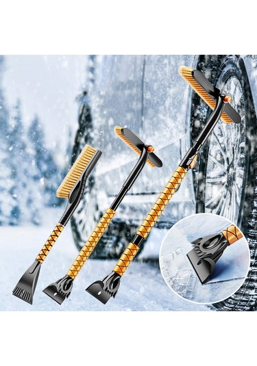 Sones St-3910 Suıtu Çıkarılabilir Kar Korumalı Kürek Süpürme Kar Fırçası