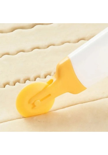 Fosenze Beyaz Abs Plastik Hamur Silme Çubugu, 15.5x2.5 Cm, Hafif Kullanım, Eşit Hamur Yayma, Fırıncılar İçin, Dayanıklı Malzeme