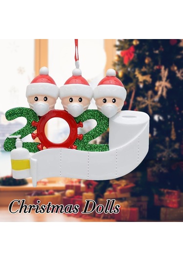 Qingmipy Noel Ağacı Pvc Askı Figürü - Güvenli Malzeme İle Yapılmış Sevimli Kardan Adam Noel Dekorasyonu