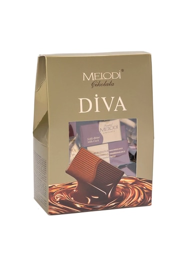 Melodi Diva Resital Sütlü-Bitter Çikolata 500 G