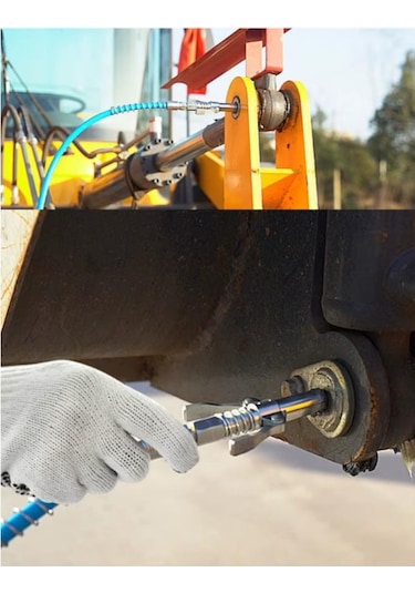 Çift Mandallı Gres Pompası Ucu 12.000 Psı