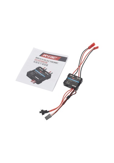 Teltree 40a Fırçalı Elektronik Hız Kontrolörü - 1/16 1/18 Elektrikli Rc Araçlar İçin - Çift Yönlü Çalışma - Li-ıon/nimh Desteği - Kompozit Malzeme