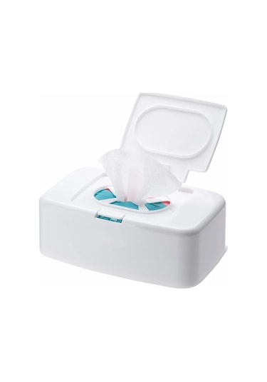 Islak Mendil Çantası 1 Adet-ıslak Mendil Islak Mendil Dağıtıcı Taşınabilir Doku Kutusu Pamuklu Çubuk Saklama Kutusu Araba Ev Ofis Masaüstü Organizatör