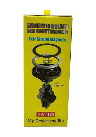 Blue Spectrum H-ct125 Ekstra Güçlü Manyetik Araç İçi Telefon Tutucu Siyah
